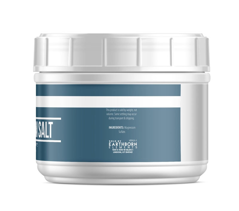 Earthborn Elements Epsom Salt (2 lb), Magnesium Sulfate Soaking Solution - Image 2